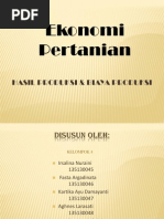 Download EKONOMI PERTANIAN HASIL DAN BIAYA PRODUKSI PPT by Kartika Ayu Damayanti SN216466485 doc pdf