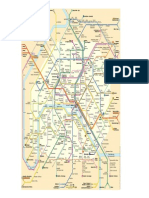 Mapa Metro Tren