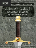 Baldur's Gate II SoA (GameSpot Guide, Walkthrough)