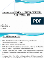 Indra Sawhney v. Union of India