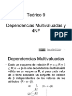 Teorico 9 Dependencias Multivaluadas