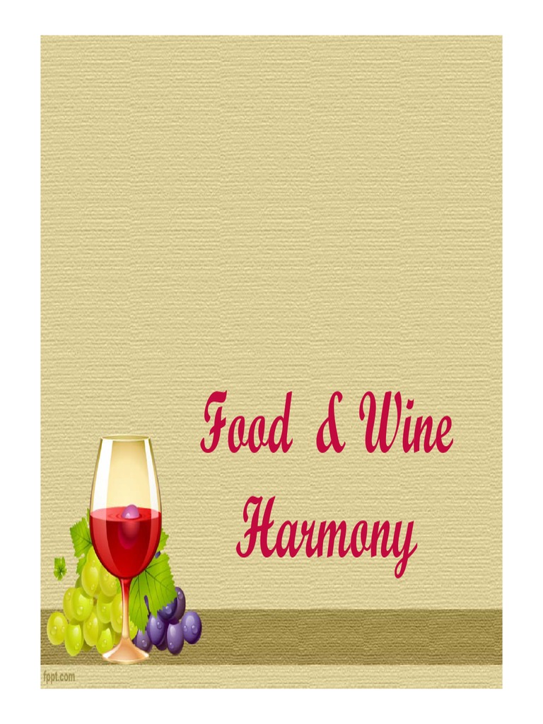 Food and Wine Harmony PDF