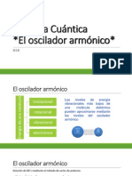 Química Cuántica - OSCILADOR ARMÓNICO