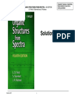 Análisis Espectroscópico - MANUAL DE RESOLUCIÓN ORGANIC STRUCTURES FROM SPECTRA PDF