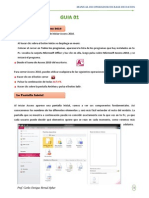 Manual Access 2010 Guia 01 Modulo Operador de Base de Datos