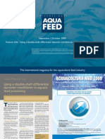 Using A Double-Shaft Differential Diameter Conditioner in Aquatic Feed Processing