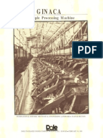 167 Ginaca Pineapple Processing Machine