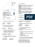 Examen 4to Bimestre Cuarto Grado1