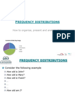 Frequency Distribution Statistics