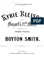 Smith-b Mozart Kyrie Eleison