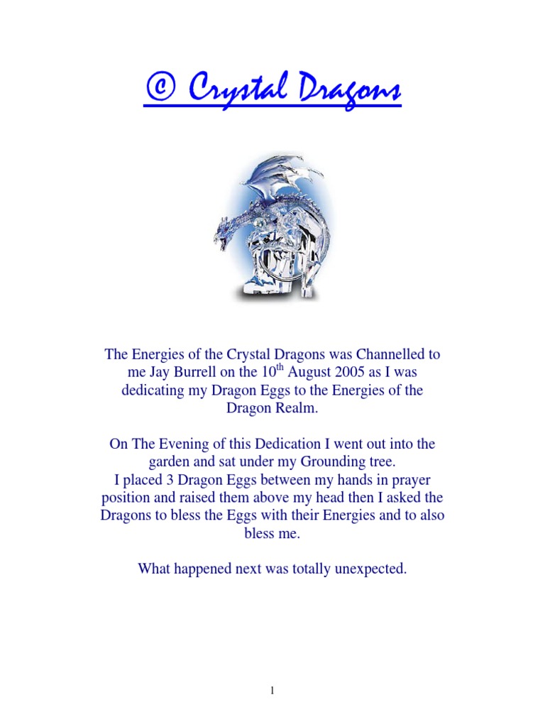 Crystal Dragons Reiki Pdf