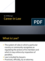 Career in Law
