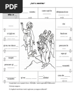 CL 3 - Rugaciunea Tatal Nostru-FISA de Lucru