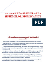 Modelarea Simularea Sistemelor Biomecanice