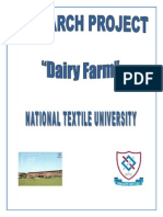 Project on Dairy Farm