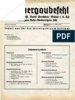 Bund Deutscher Mädel - Obergaubefehl (1937)