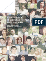 Como Prevenir La Violencia de Genero en La Educacion