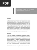 Castriota - Preservação e conservação