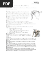 Clavicle Fracture Protocol Non Surgical