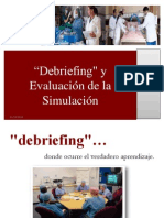 Debriefing y Evaluacion en La Simulacion