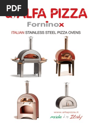 Pizza Ovens Catalogue - ALFA PIZZA