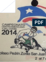 Resultados Del Campeonato Centroamericano de Luchas Asociadas San Juan, Puerto Rico 2014 (Estilo Femenil) Final Book FW