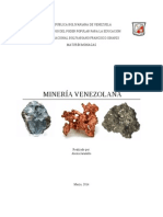 Gegografia Minerales CVG