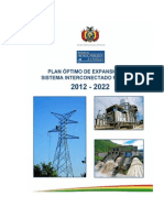 Plan de Expansión del SIN 2012-2022