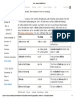 English... Phrasal Verbs