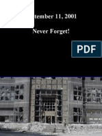 September 11, 2001 Never Forget!