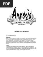 Amnesia A Machine For Pigs Manual