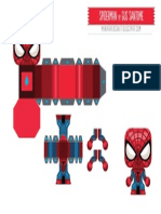 Spiderman MiniPapercraft by Gus Santome