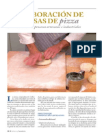 Elaboracion de Las Masas de Pizza