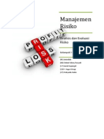 Manajemen Risiko Analisis dan Evaluasi