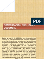 Contratacion Publica en Colombia