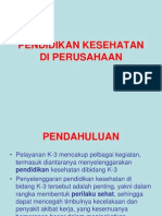 7. Pendidikan Kesehatan Di Perusahan