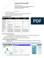 Dhomesb Basic Configuration PT Practice SBA2014