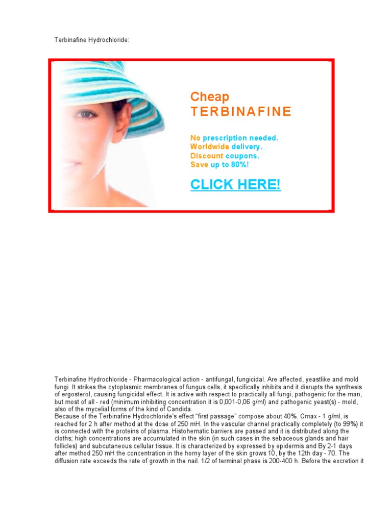 Buy cheap terbinafine