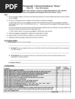 Download Literary Paragraph Characterization in Stray  by MrsEl-Amine SN21656304 doc pdf