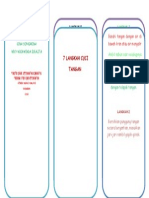 Leflet Mencuci Tangan Ujian Gina