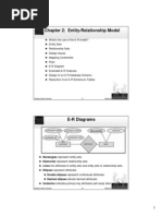 Chapter 2: Entity - Relationship Model