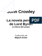 John Crowley - La novela perdida de Lord Byron.doc