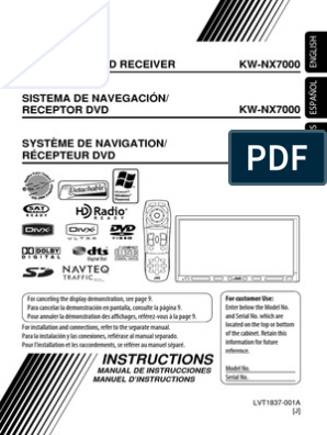 KW NX7000, PDF, Electromagnetic Interference