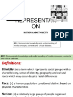 Representation of Ethnicity