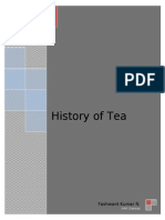 History of Tea