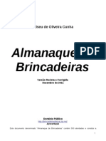 Almanaque de Brincadeiras Versc3a3o Revista e Corrigida