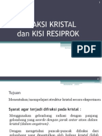 Difraksi Kristal Dan Kisi Resiprok