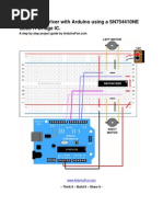 Download Duel Motor Driver with Arduino using a SN754410NE Quad Half H-Bridge by MC Rene Solis R SN21658828 doc pdf