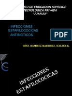 INFECCIONES ESTAFILOCOCICAS-ANTIBIOTICOS