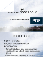 Tips p Embu at an Root Locus